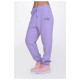 Target Γυναικείο παντελόνι φόρμας Oversized Cuffed Pants Fleece "Los Angeles"